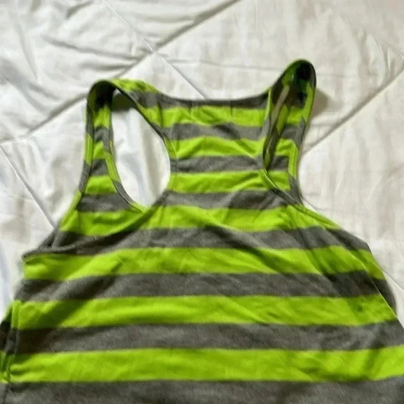 Polo Ralph Lauren green/ gray sleeveless maxi dress size Large - Picture 5 of 5